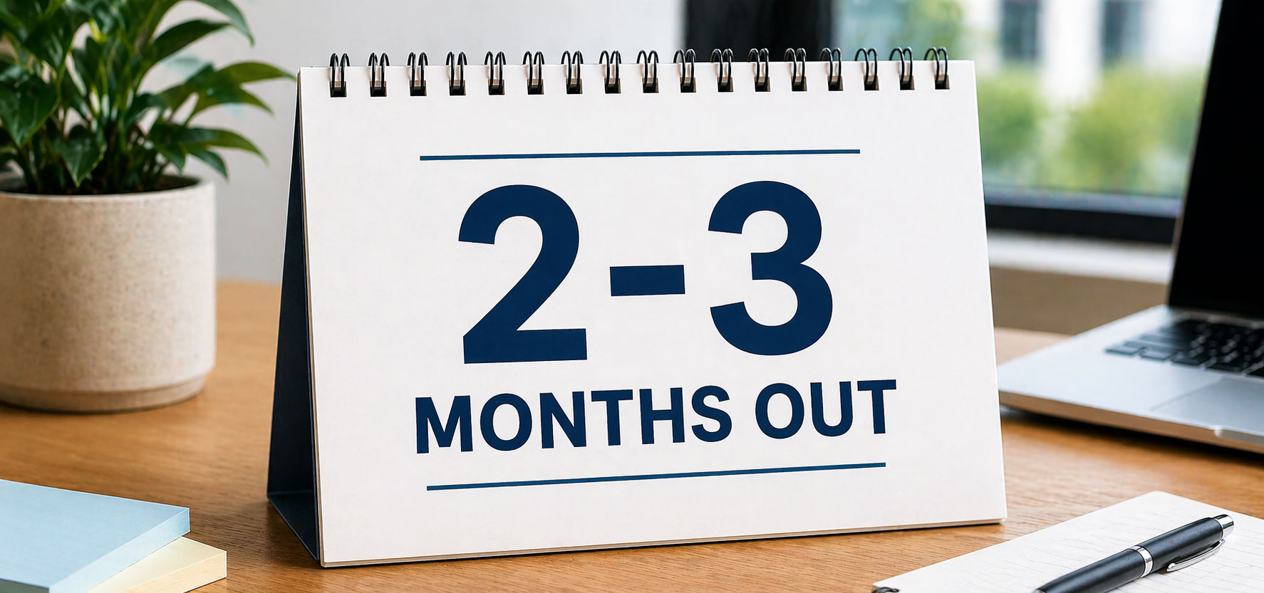2-3 months out - office relocation